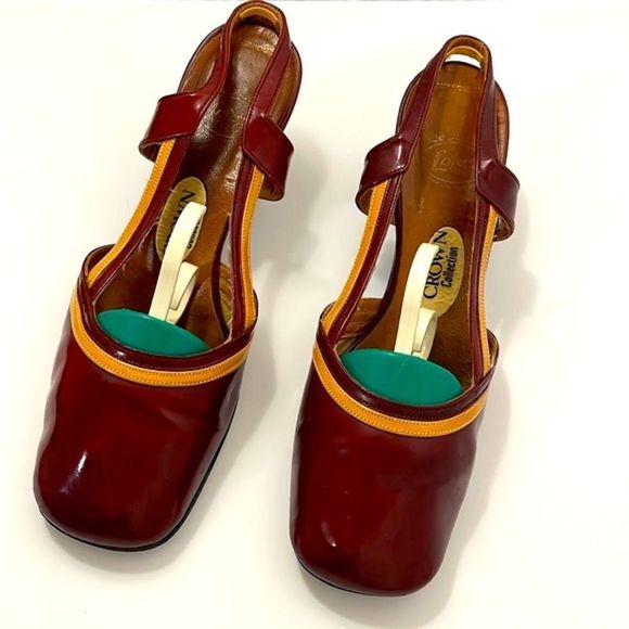 Vintage sling-back heels - Picture 9 of 12